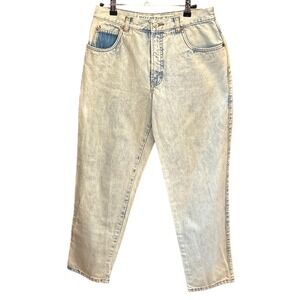 Vintage 90s Bugle Boy Basic Jeans Acid Wash Grunge Retro Streetwear High Rise